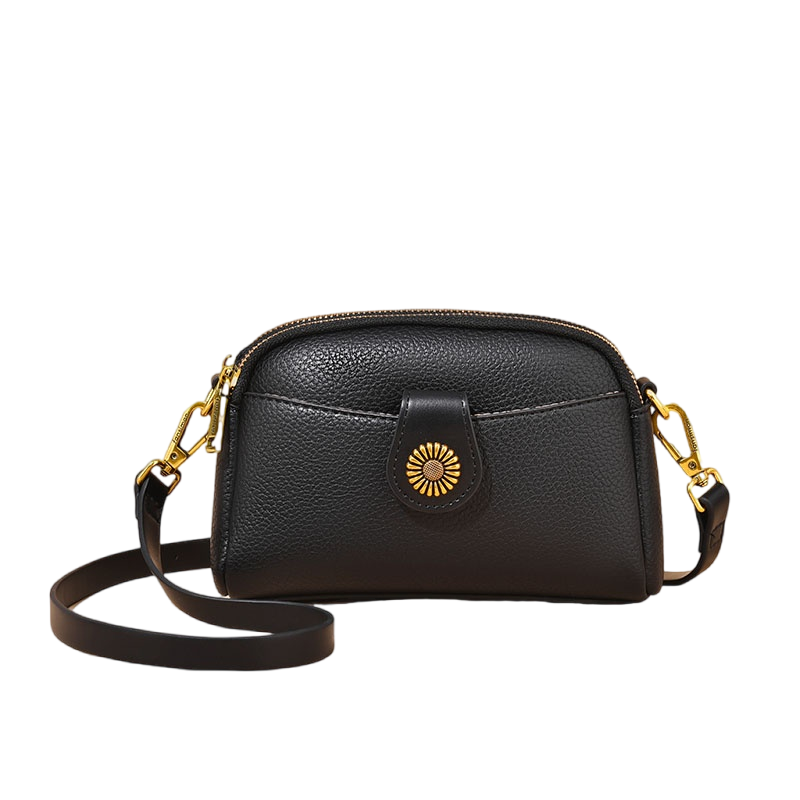 Sac bandoulière PU souple fermoir lettre – Printemps été