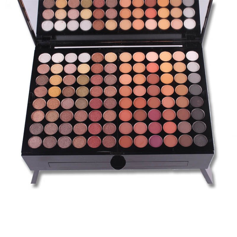 Coffret de 180 fards à paupières et blush, palette de maquillage personnalisée en forme de piano