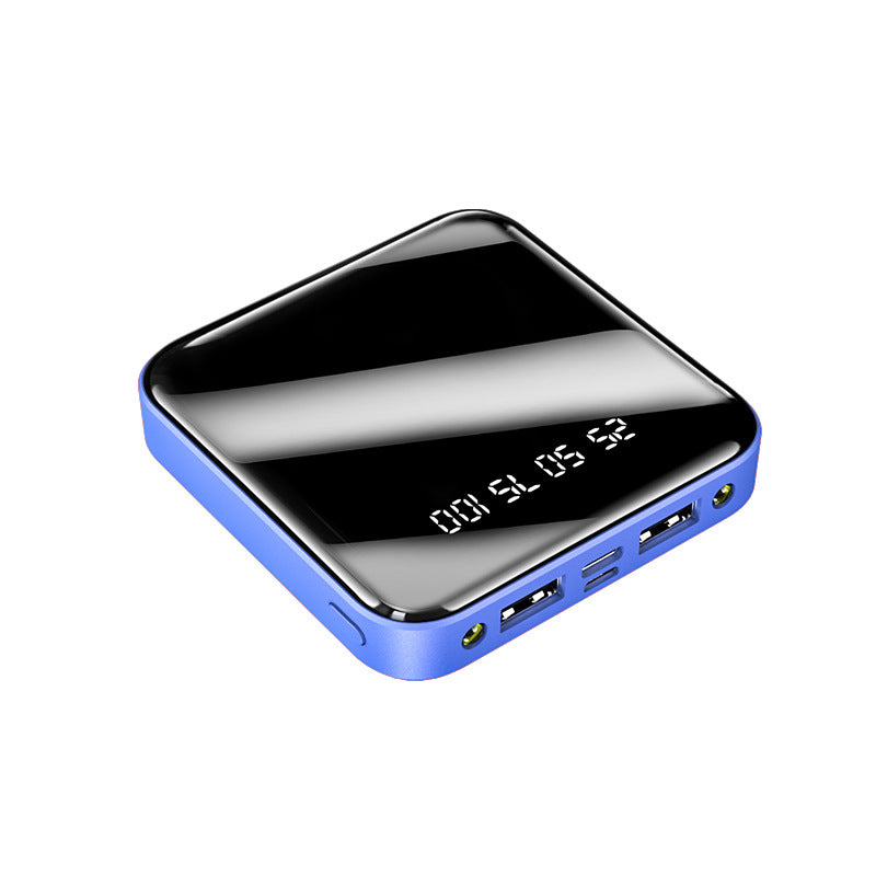 Mini batterie externe 20 000 mAh portable avec affichage numérique miroir