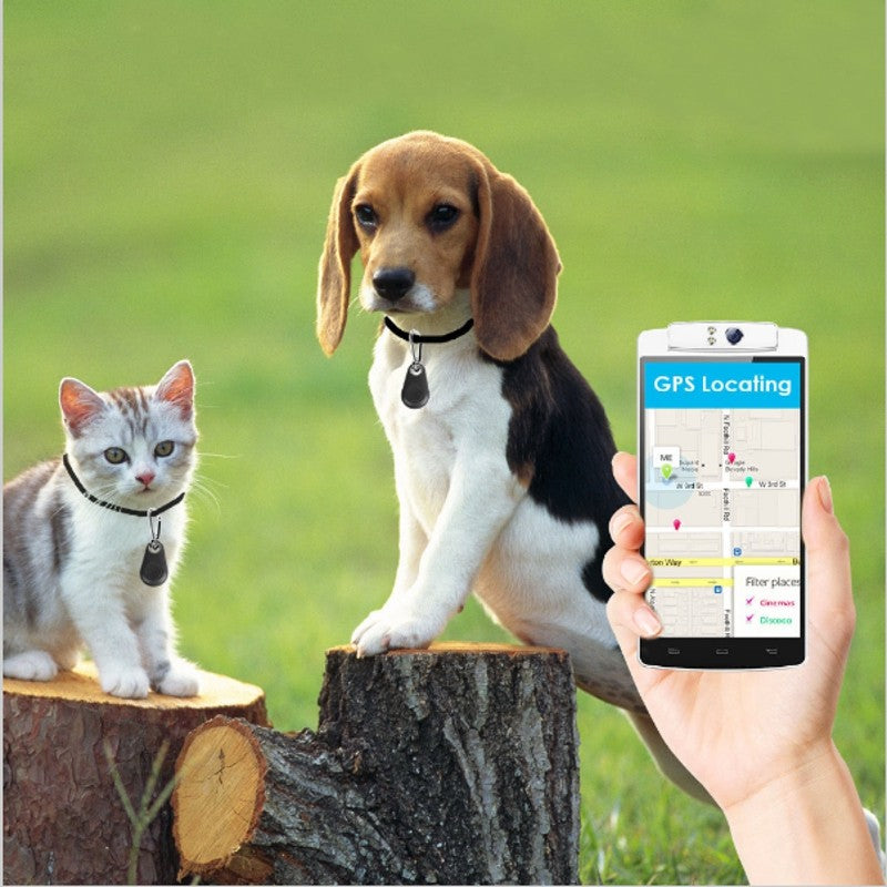 Localisateur d'objets anti-perte en forme de goutte d'eau compatible Bluetooth