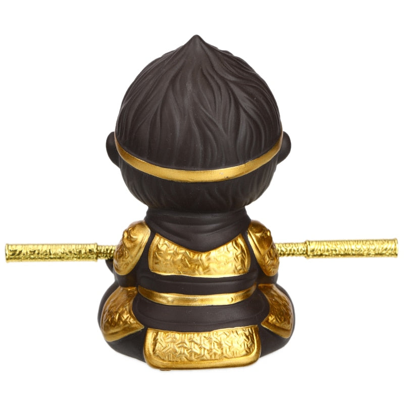 Service à thé Kung Fu argile violette Sun Wukong – Plateau décoratif
