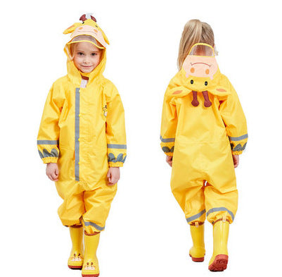 Imperméable écologique avec pantalon intégré pour enfants