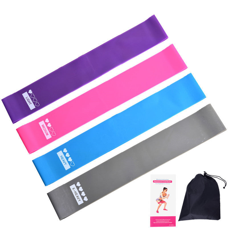 Bandes de résistance élastiques pour fessiers, musculation, fitness, salles de sport, mini-yoga