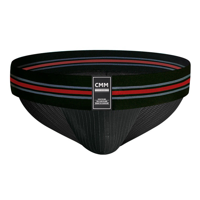 Sous-vêtements de sport homme arc-en-ciel taille ultra-large élastiques