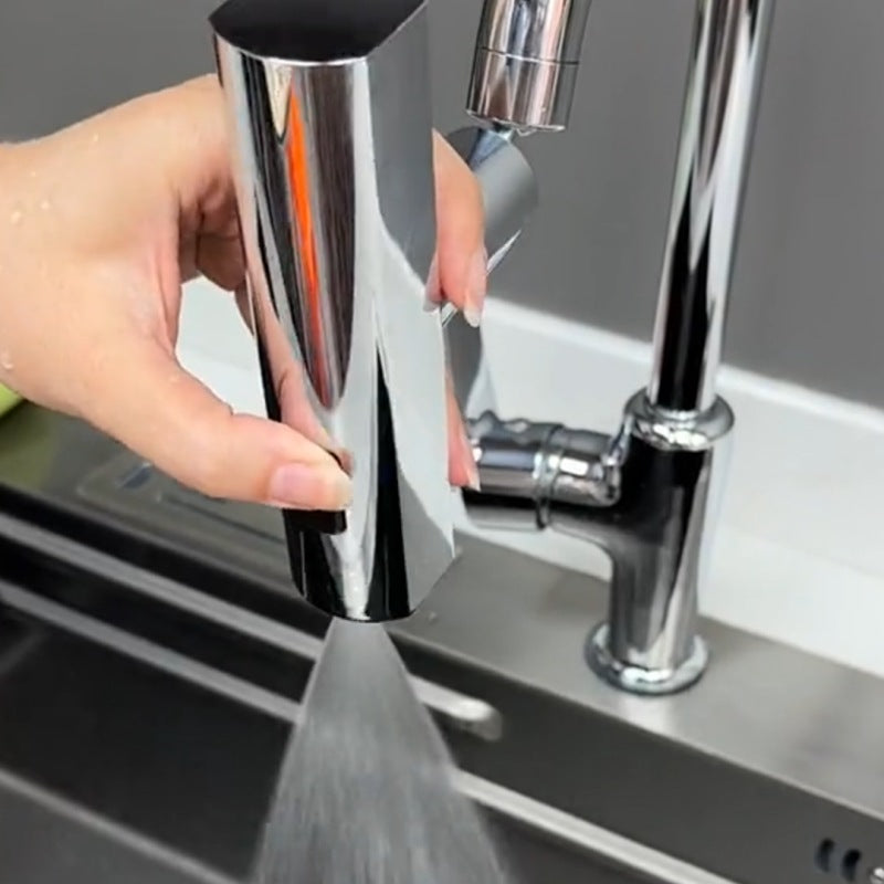 Robinet de cuisine à cascade, anti-éclaboussures, universel, rotatif, multifonctionnel, rallonge, accessoires de cuisineRobinet