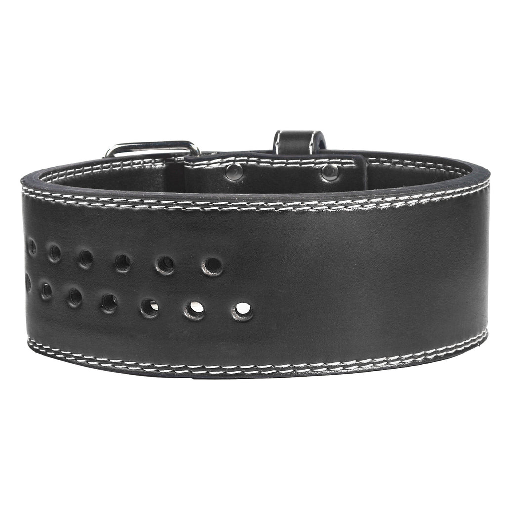 Ceinture de musculation en cuir pour squats, haltères et barres, équipement de maintien lombaire pour l'entraînement en salle de sport.