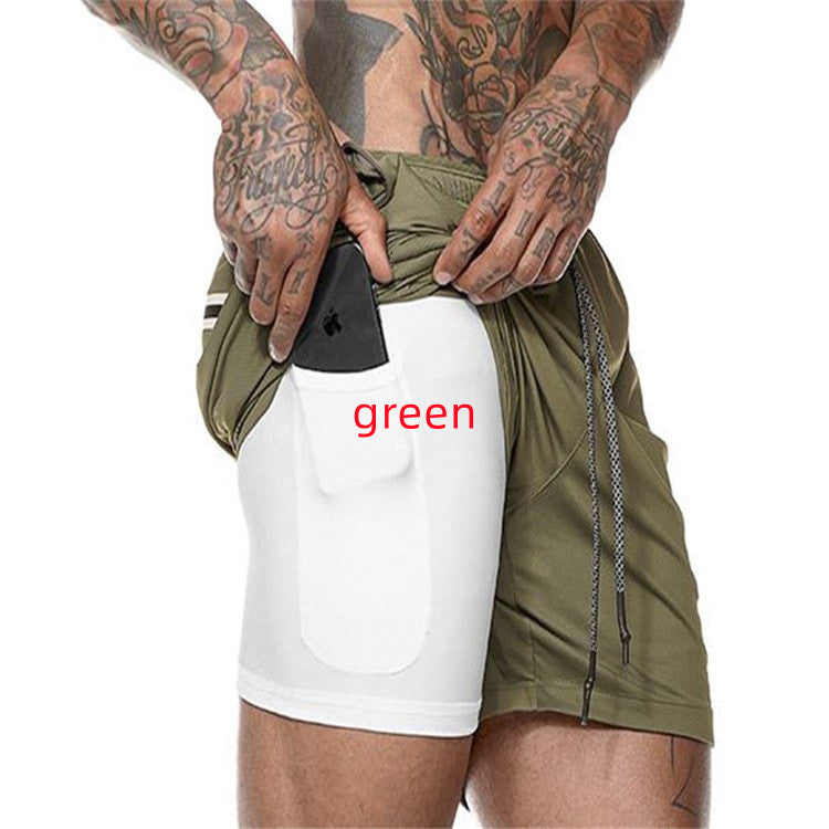 Short de compression à poches