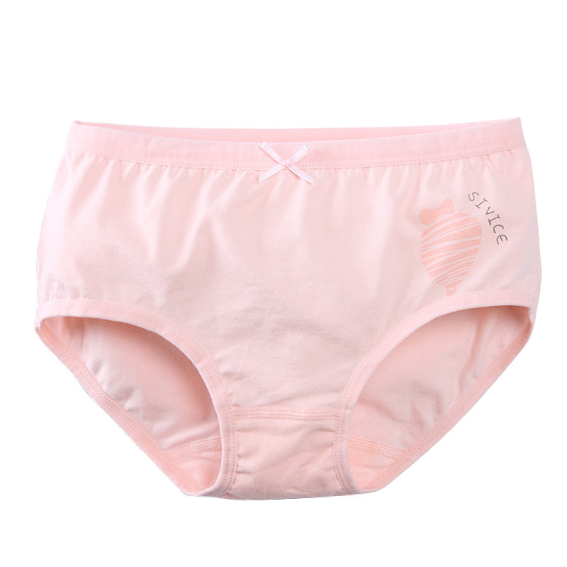 Culotte triangle en coton pour filles - Motifs amusants