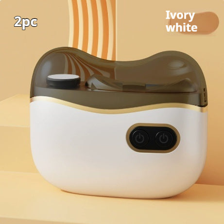 Coupe-ongles électrique portable et silencieux, sans fil et rechargeable, pour une utilisation à domicile. Conception sûre anti-pincement pour les ongles des mains et des pieds.