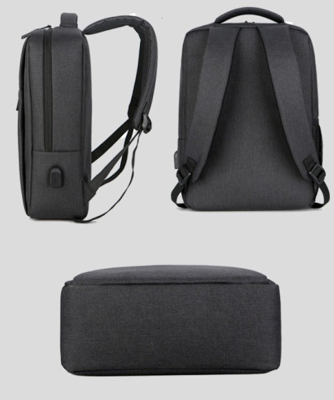 Sac à dos pour ordinateur portable rechargeable, étanche et résistant aux chocs