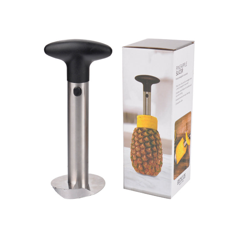 Éplucheur à ananas rotatif en acier inoxydable 304