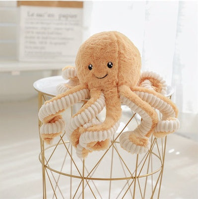 Bébé pieuvre en peluche