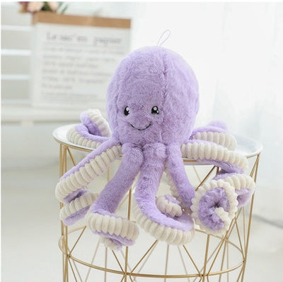 Bébé pieuvre en peluche