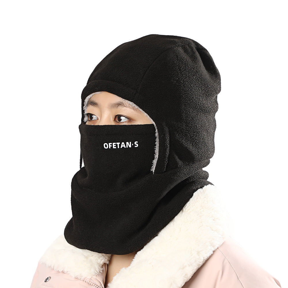 Cache-cou et masque facial d'hiver tout-en-un, chapeau d'extérieur