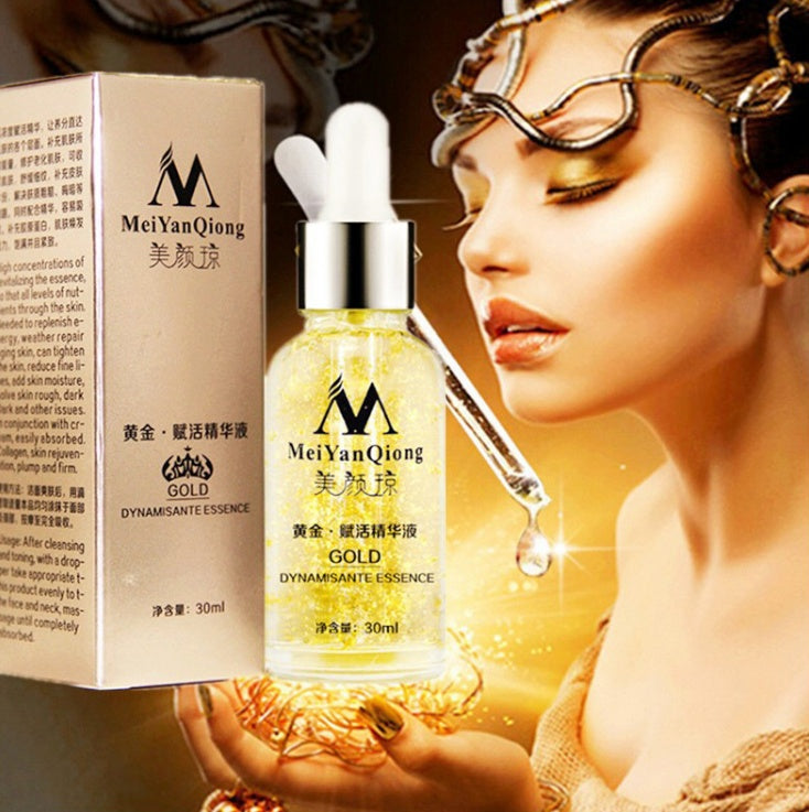 Soin du visage Pure 24K Gold Day Cream Anti-rides Anti-âge Collagène Éclaircissant Hydratant Acide hyaluronique