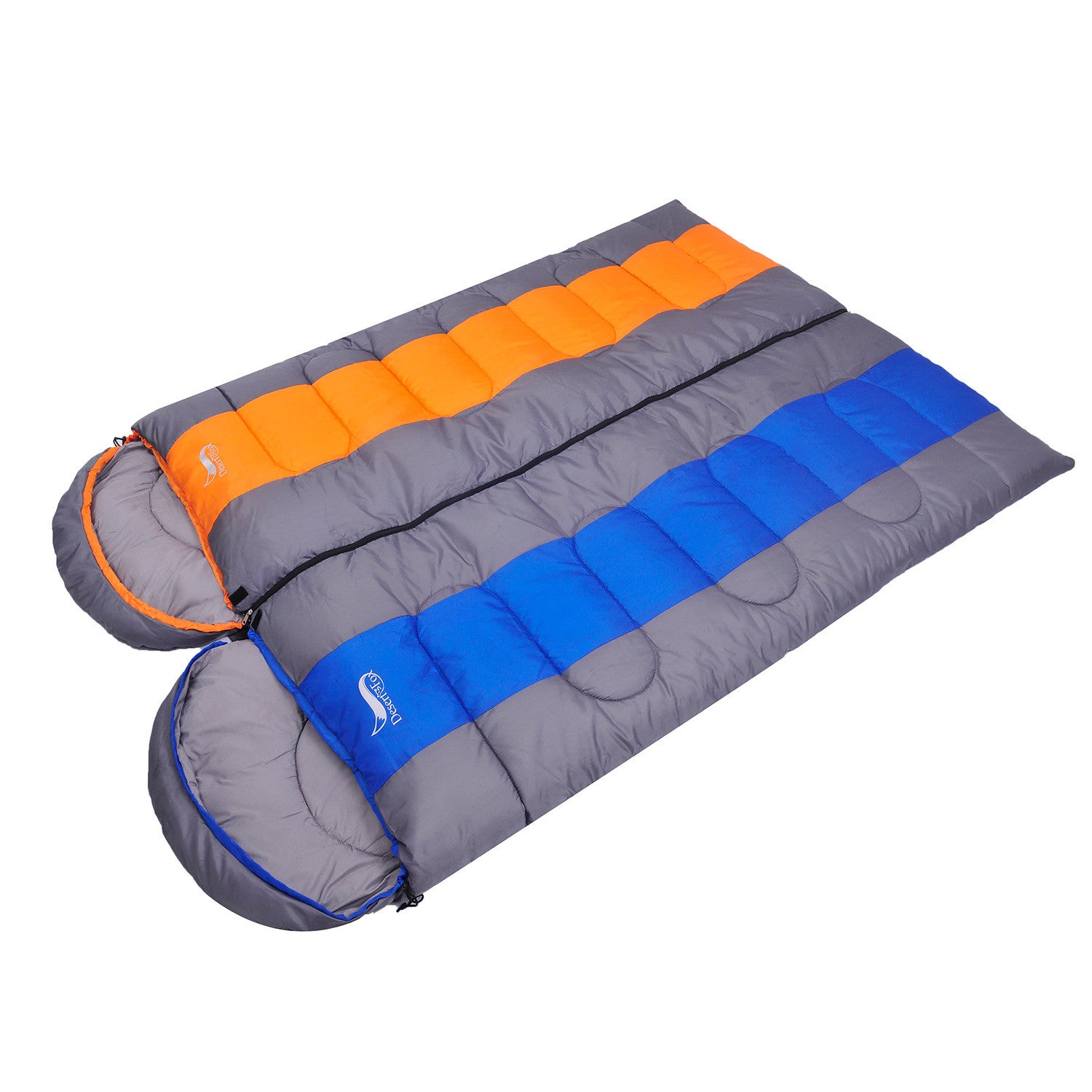 Sac de couchage de camping léger, chaud et froid, type enveloppe, idéal pour la randonnée et les voyages en plein air