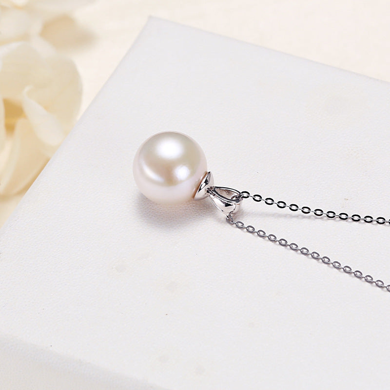 Collier en argent S925 et perles d'eau douce