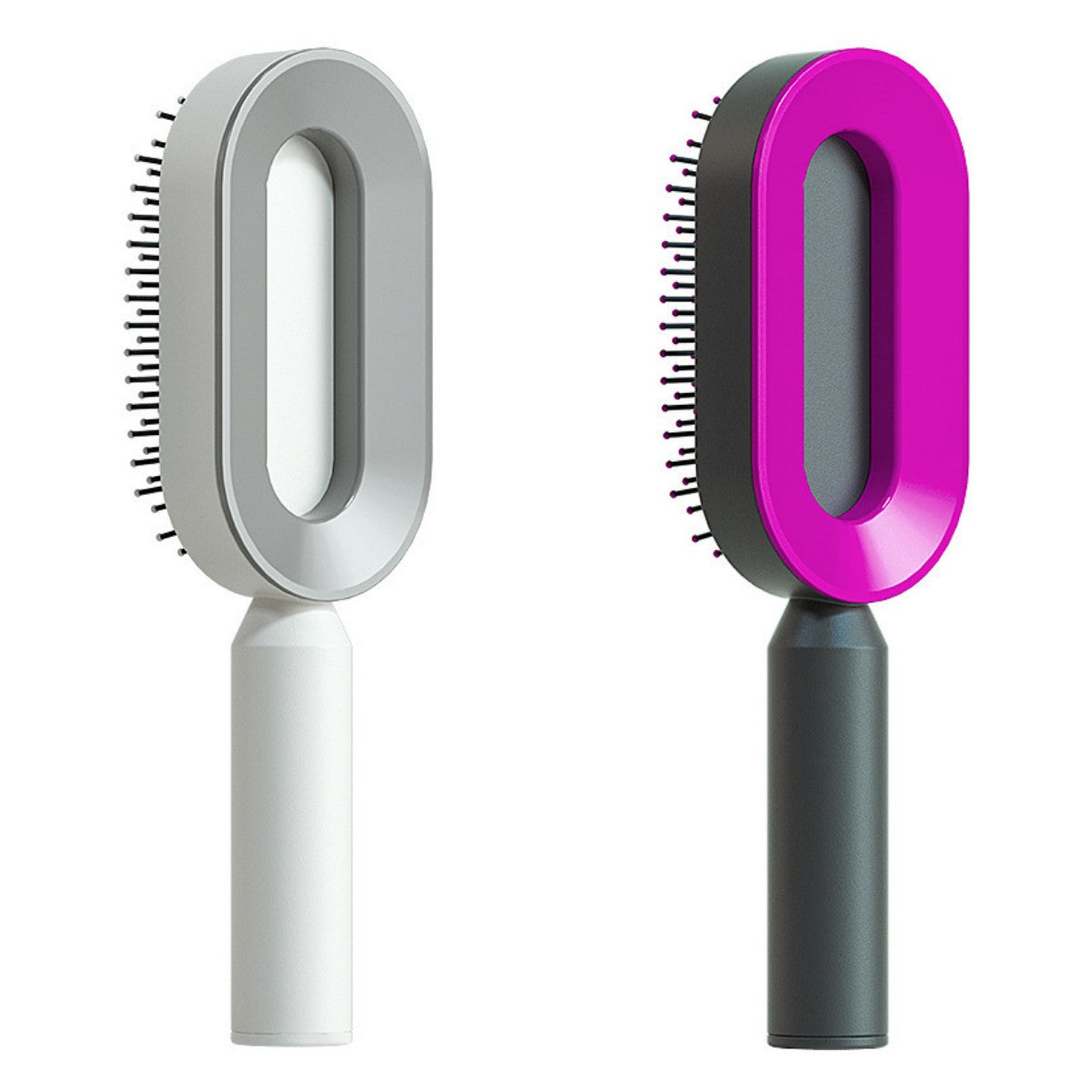 Brosse à cheveux autonettoyante pour femmes, nettoyage en une seule étape, anti-chute de cheveux, massage du cuir chevelu par airbag, peigne antistatique.
