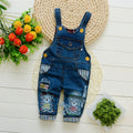 Jeans à bretelles pour enfants, garçons et filles