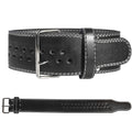 Ceinture de musculation en cuir pour squats, haltères et barres, équipement de maintien lombaire pour l'entraînement en salle de sport.