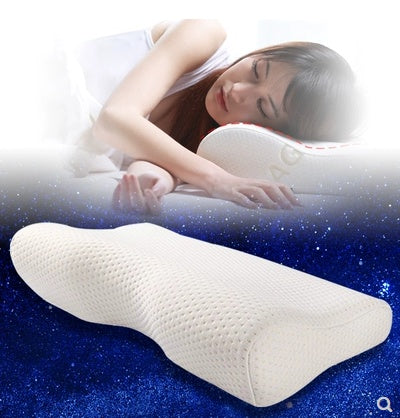 Oreiller cervical à mémoire de forme – Forme papillon ergonomique