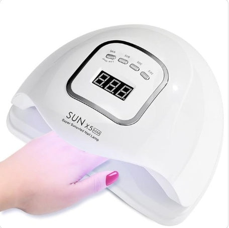Ensemble de machine de photothérapie pour ongles 80W
