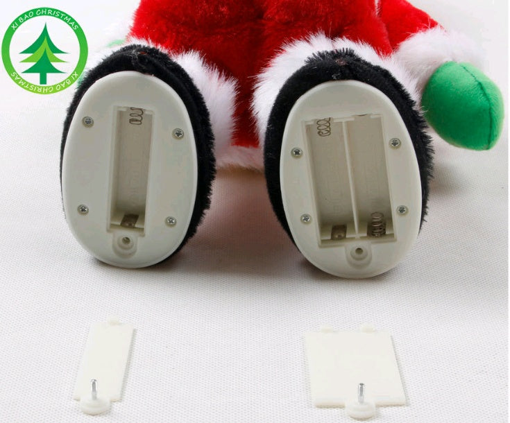 Décorations de Noël, jouets électriques Père Noël, poupées Père Noël musicales Creative Twist