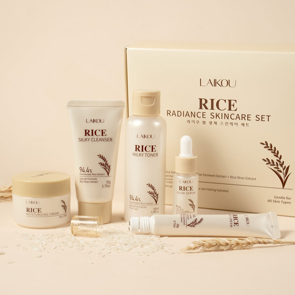 Crème hydratante aux extraits de plantes pour le soin du visage - Coffret de soins