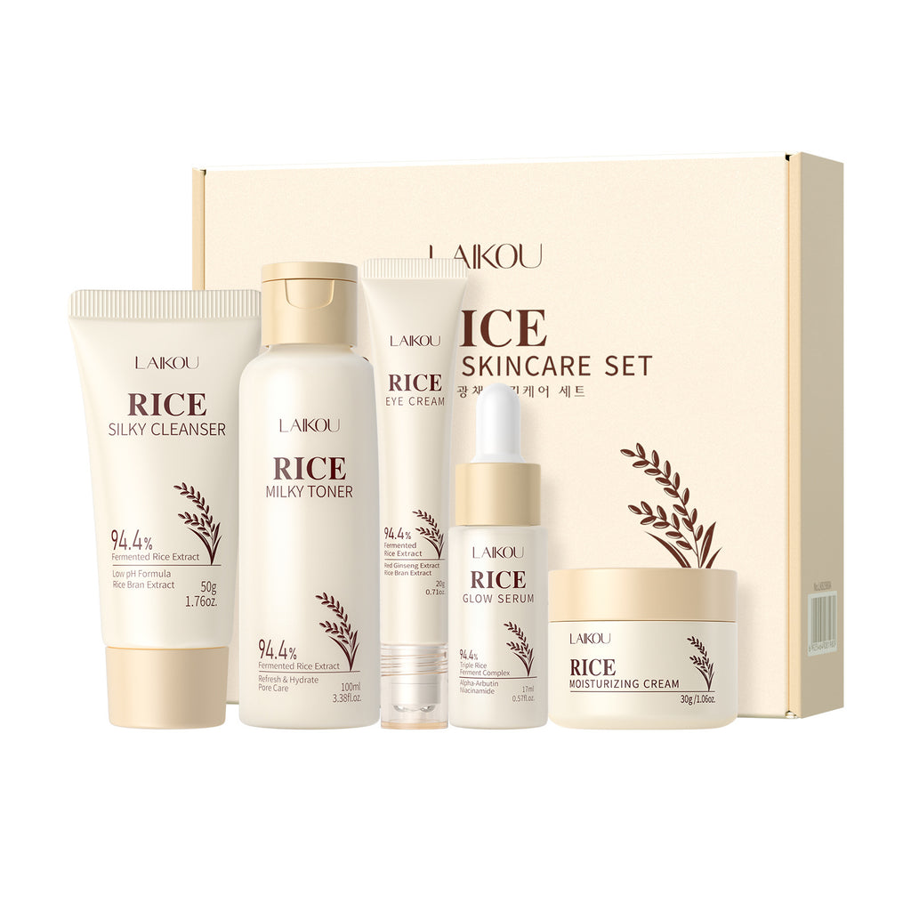 Crème hydratante aux extraits de plantes pour le soin du visage - Coffret de soins