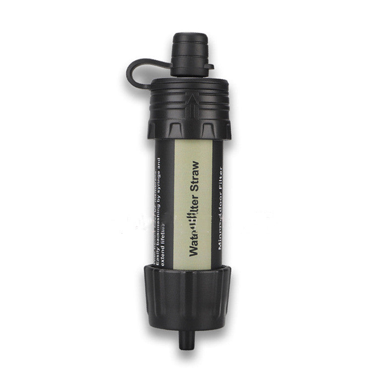 Mini filtre portable avec paille purificatrice d'eau