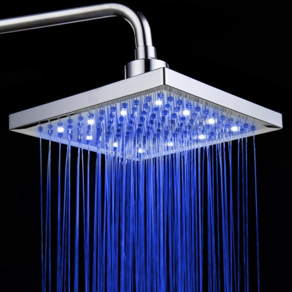 Pommeau de douche lumineux à couleur changeante