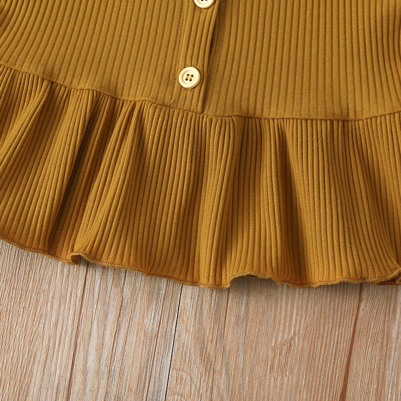 Ensemble d'été pour filles : débardeur imprimé, short, deux pièces sans manches
