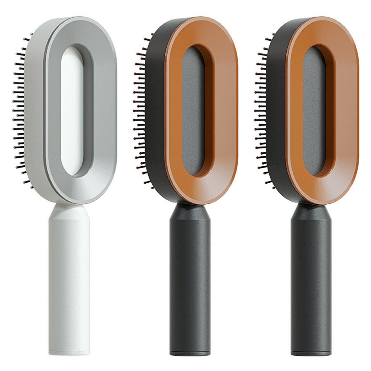 Brosse à cheveux autonettoyante pour femmes, nettoyage en une seule étape, anti-chute de cheveux, massage du cuir chevelu par airbag, peigne antistatique.