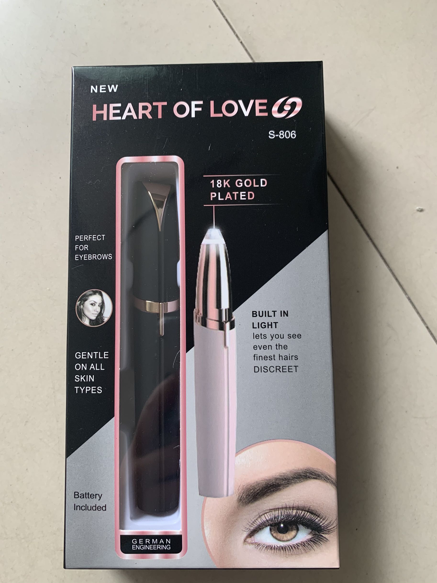 Épilateur électrique pour sourcils Flawlessly Brows