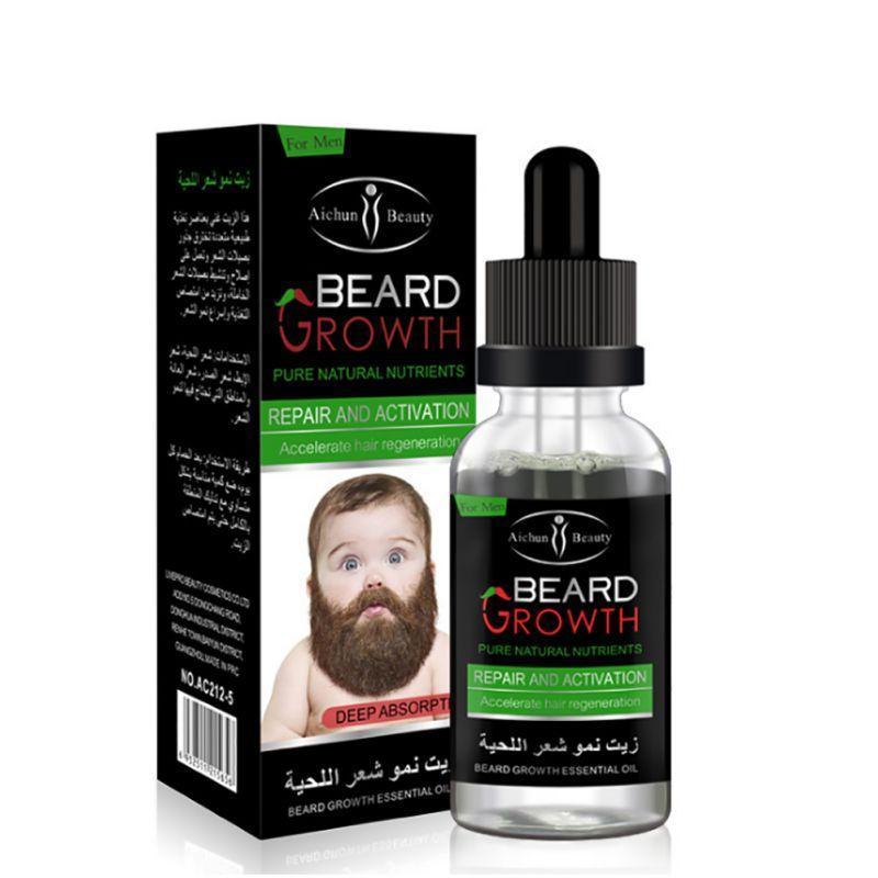 Huiles essentielles pour la barbe : Entretien doux, Soin nourrissant, Huile essentielle réparatrice
