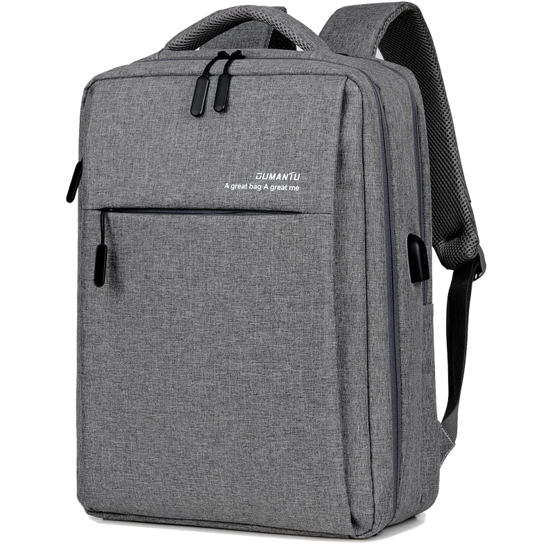 Sac à dos pour ordinateur portable rechargeable, étanche et résistant aux chocs