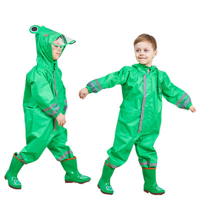 Imperméable écologique avec pantalon intégré pour enfants