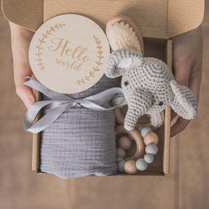 Coffret cadeau de jouets de dentition pour bébé