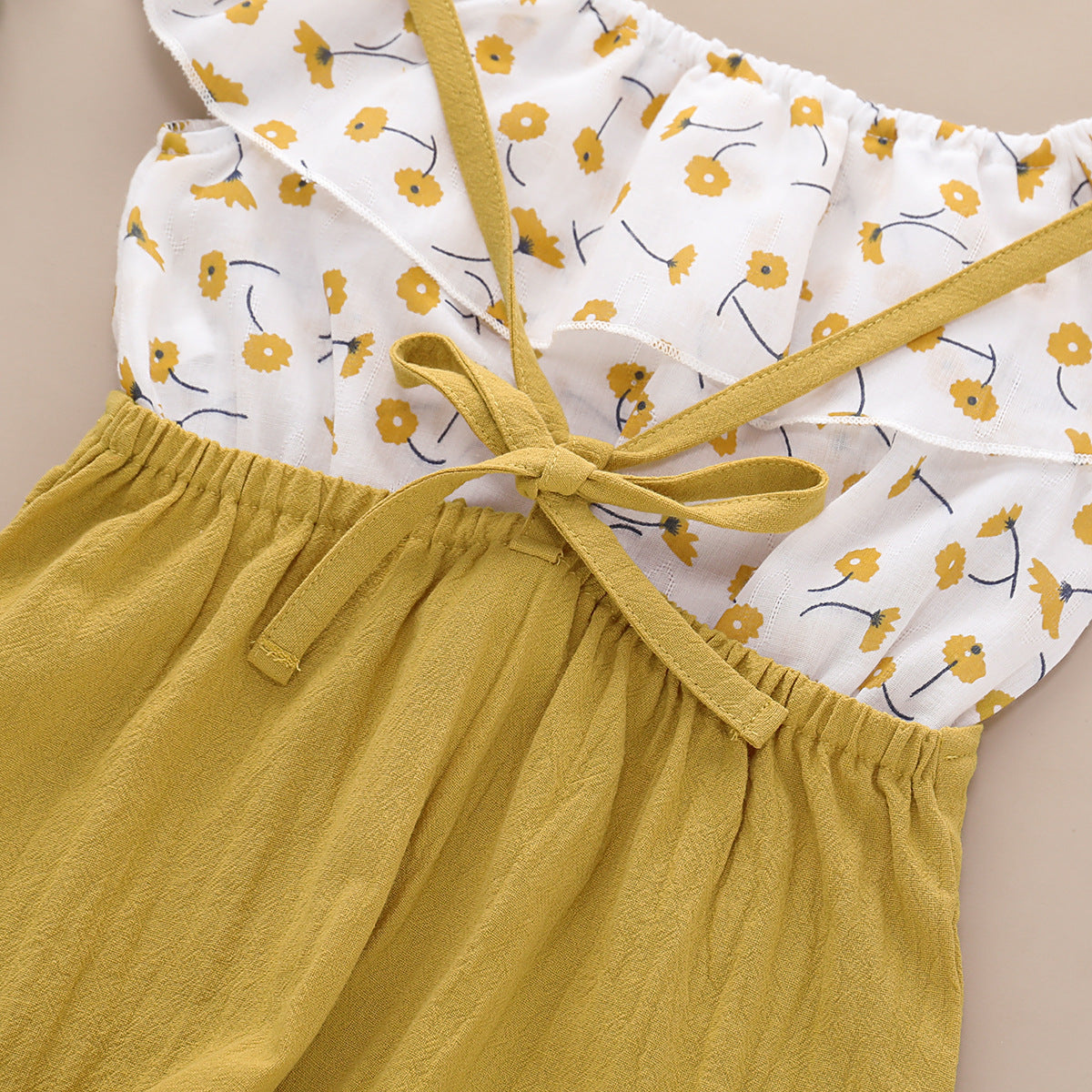 Ensemble camisole à fleurs pour filles