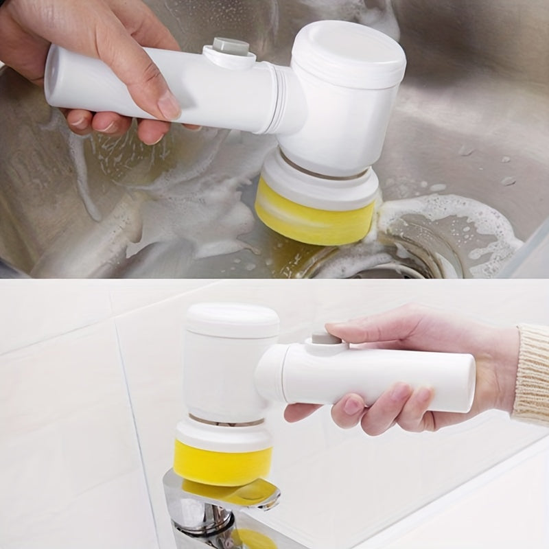 Brosse de Nettoyage Électrique Rotative Rechargeable USB - Sans Fil