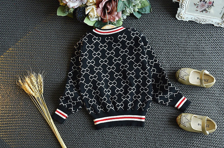 Ensemble 2 pièces fille - Pull et jupe