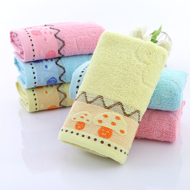 Serviette en coton pour le visage