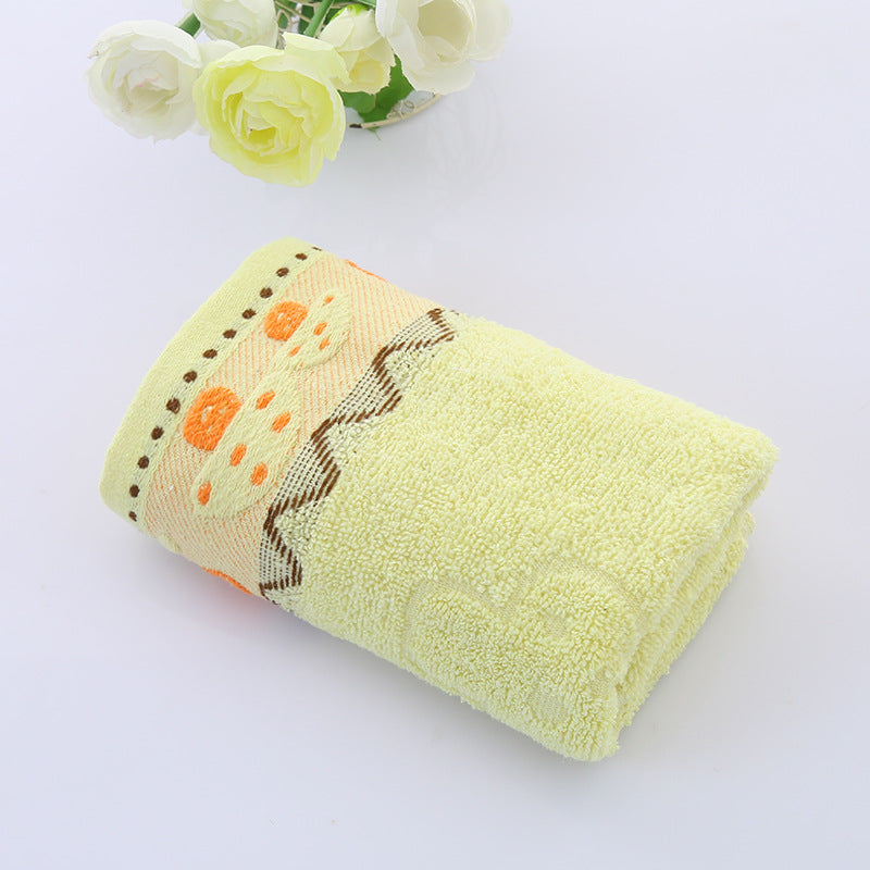 Serviette en coton pour le visage