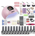 Ensemble de machine de photothérapie pour ongles 80W