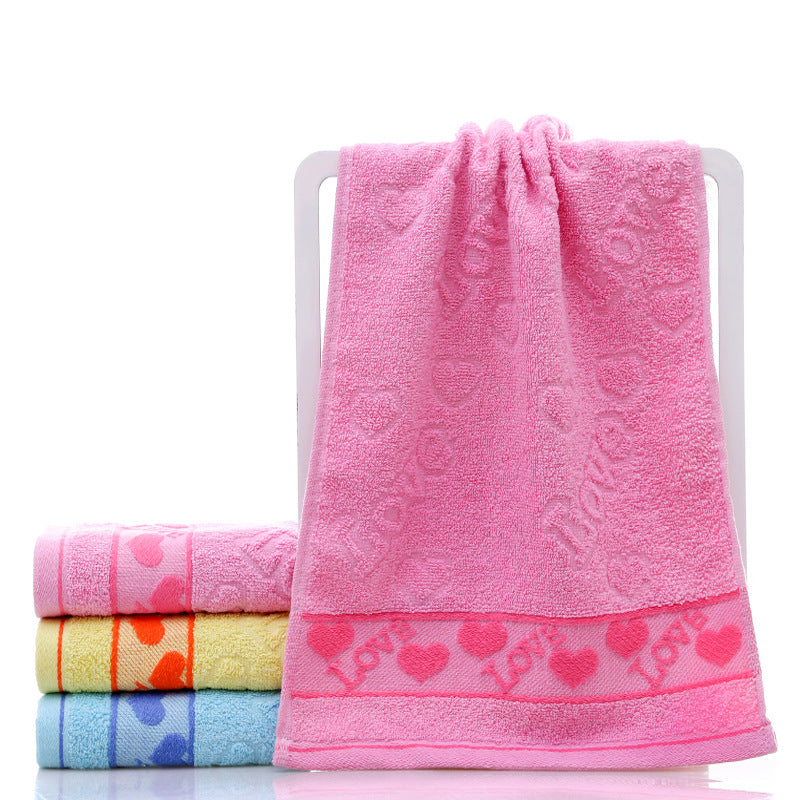 Serviette en coton pour le visage