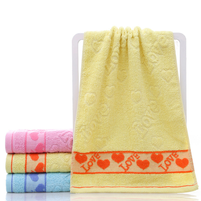 Serviette en coton pour le visage