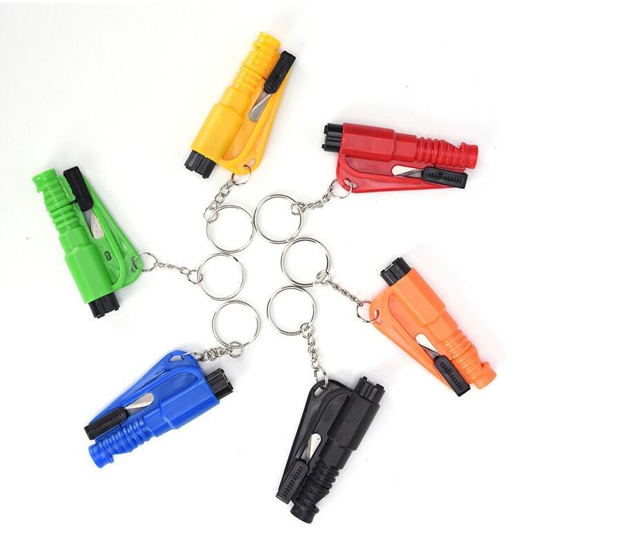 Mini porte-clés marteau de sécurité d'urgence