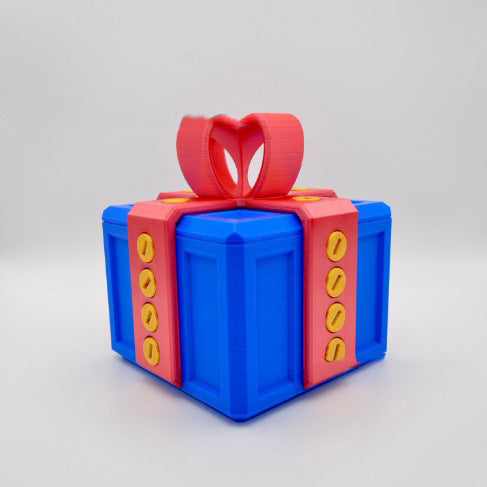 Boîte cadeau agaçante, boîte cadeau 3D amusante avec vis, boîte cadeau farce, boîte cadeau originale pour le Nouvel An