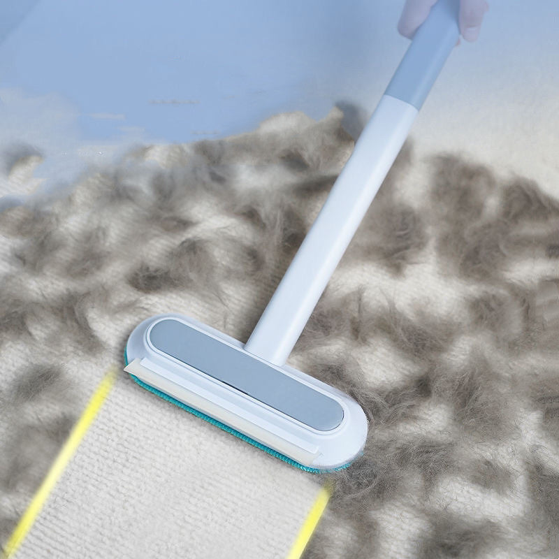 Brosse multifonctionnelle 4 en 1 pour l'épilation des poils d'animaux (chien, chat), outil de nettoyage des moustiquaires et accessoires.