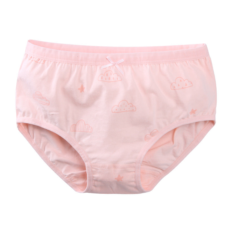 Culotte triangle en coton pour filles - Motifs amusants